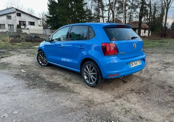 Volkswagen Polo cena 14900 przebieg: 159000, rok produkcji 2014 z Piaseczno małe 154